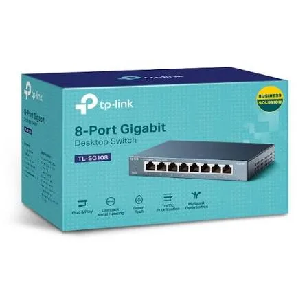 TP-Link TL-SG108 8-Port Gigabit Switch