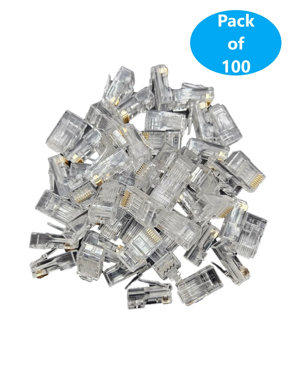 RJ45 Connectors (100-Pack)