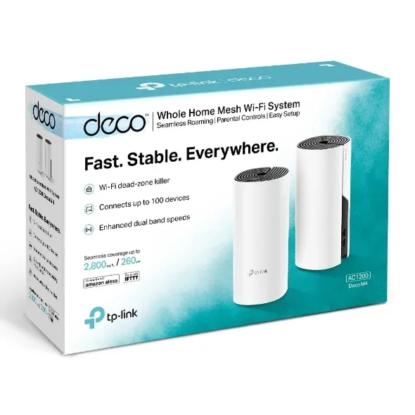 TP-Link Deco M4 Mesh Wi-Fi System (2-Pack)