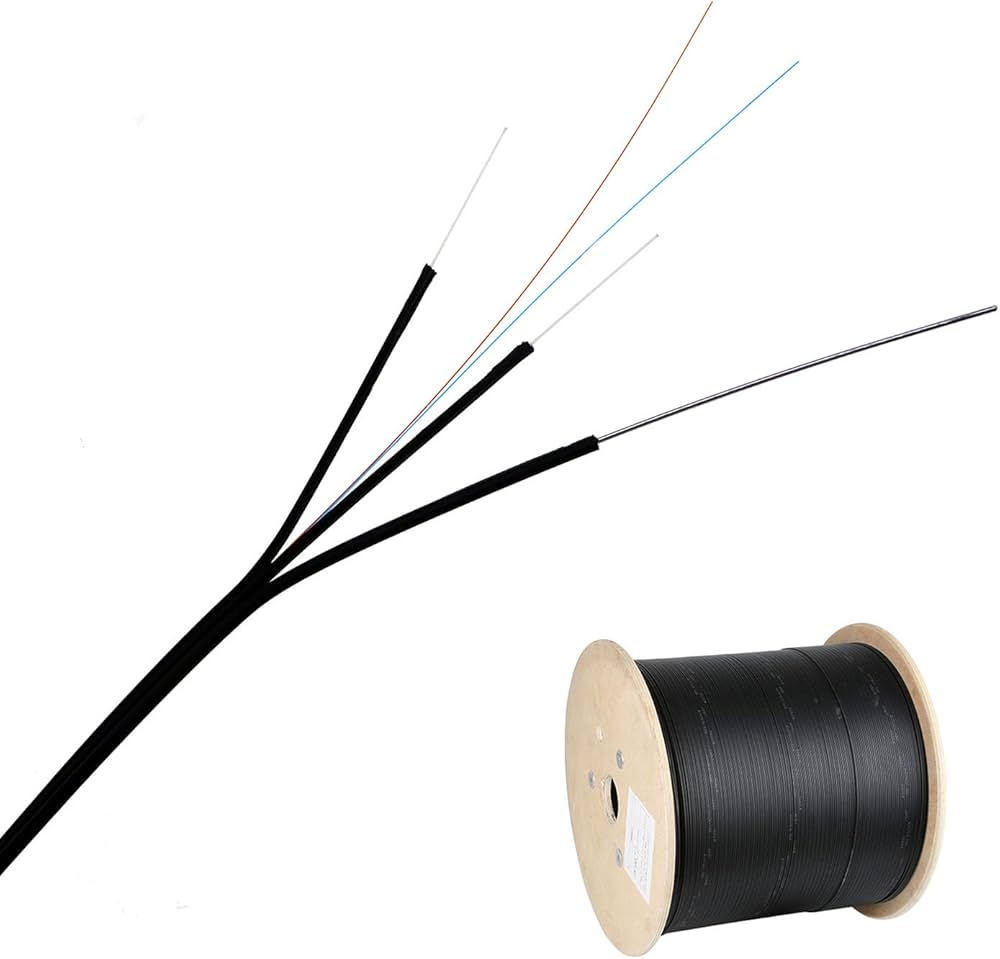 2 Core Fiber Outdoor Drop Cable - 1KM